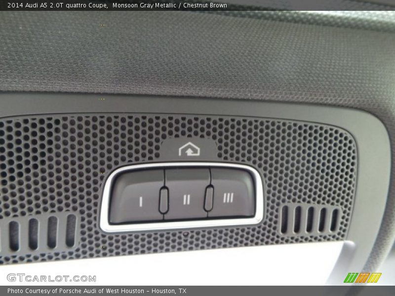 Monsoon Gray Metallic / Chestnut Brown 2014 Audi A5 2.0T quattro Coupe