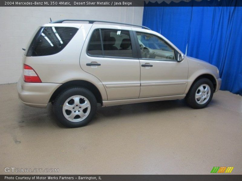 Desert Silver Metallic / Java Beige 2004 Mercedes-Benz ML 350 4Matic