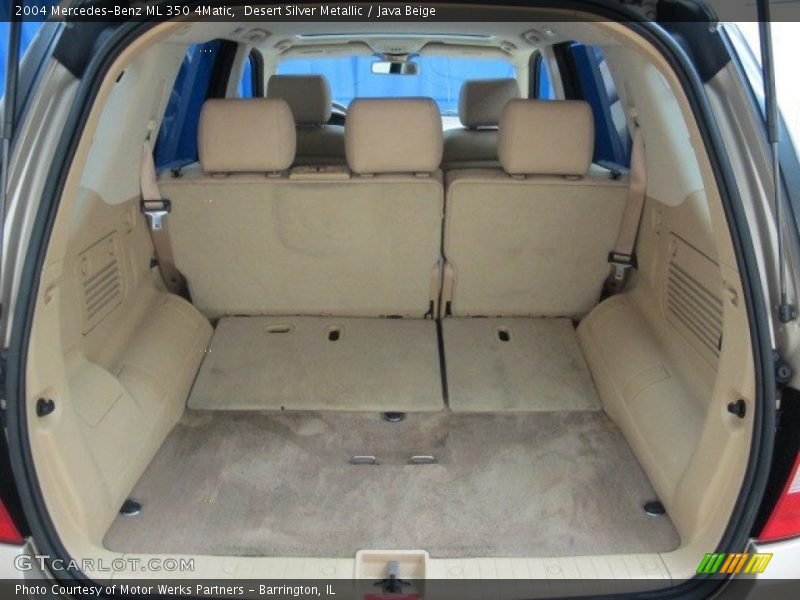 Desert Silver Metallic / Java Beige 2004 Mercedes-Benz ML 350 4Matic