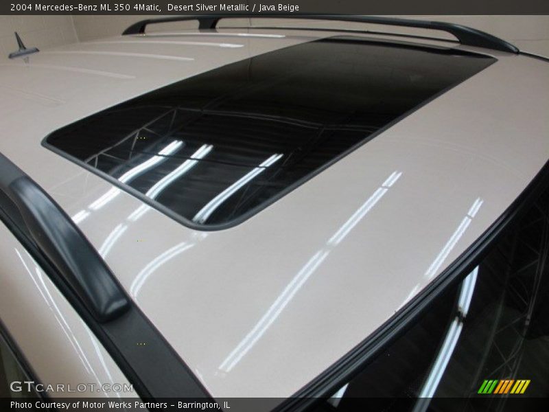 Desert Silver Metallic / Java Beige 2004 Mercedes-Benz ML 350 4Matic
