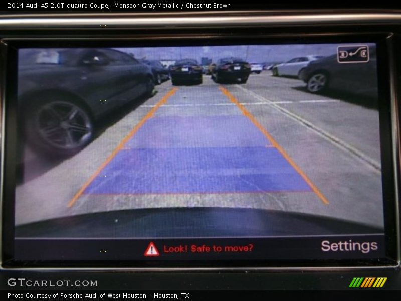 Monsoon Gray Metallic / Chestnut Brown 2014 Audi A5 2.0T quattro Coupe