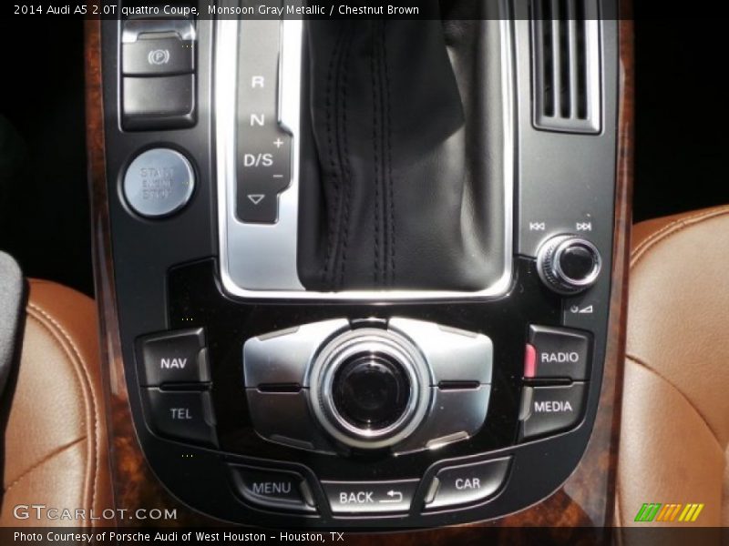 Monsoon Gray Metallic / Chestnut Brown 2014 Audi A5 2.0T quattro Coupe