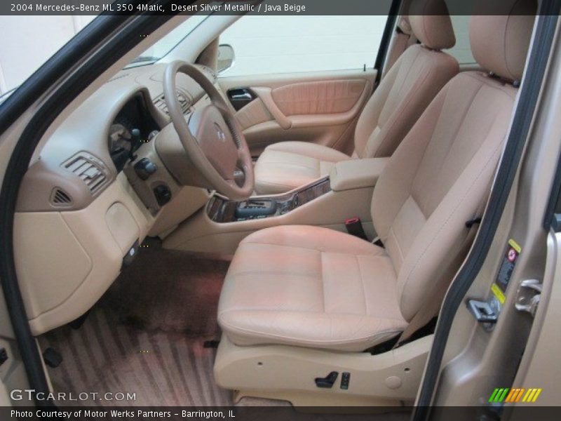 Desert Silver Metallic / Java Beige 2004 Mercedes-Benz ML 350 4Matic