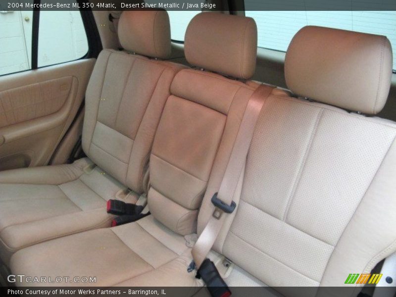 Desert Silver Metallic / Java Beige 2004 Mercedes-Benz ML 350 4Matic