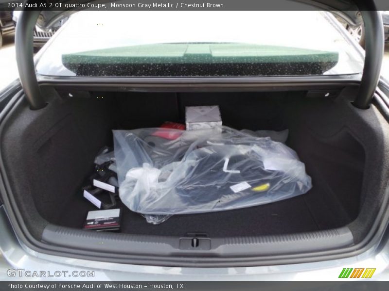 Monsoon Gray Metallic / Chestnut Brown 2014 Audi A5 2.0T quattro Coupe