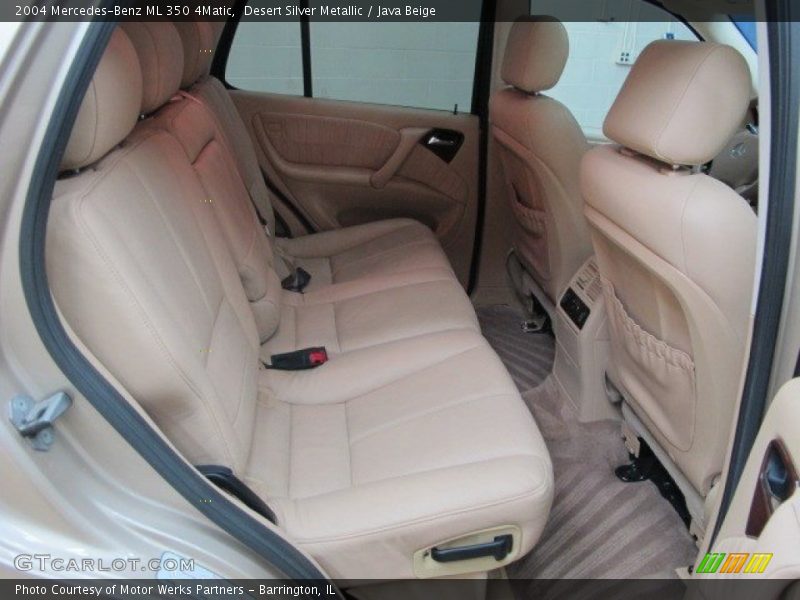 Desert Silver Metallic / Java Beige 2004 Mercedes-Benz ML 350 4Matic