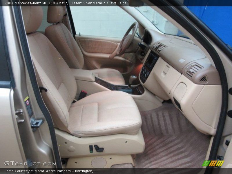 Desert Silver Metallic / Java Beige 2004 Mercedes-Benz ML 350 4Matic