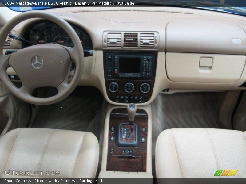 Desert Silver Metallic / Java Beige 2004 Mercedes-Benz ML 350 4Matic