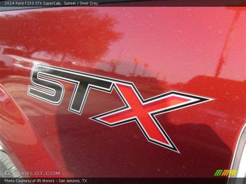 Sunset / Steel Grey 2014 Ford F150 STX SuperCab