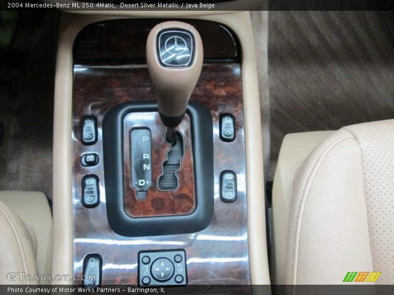Desert Silver Metallic / Java Beige 2004 Mercedes-Benz ML 350 4Matic