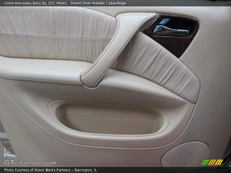 Desert Silver Metallic / Java Beige 2004 Mercedes-Benz ML 350 4Matic