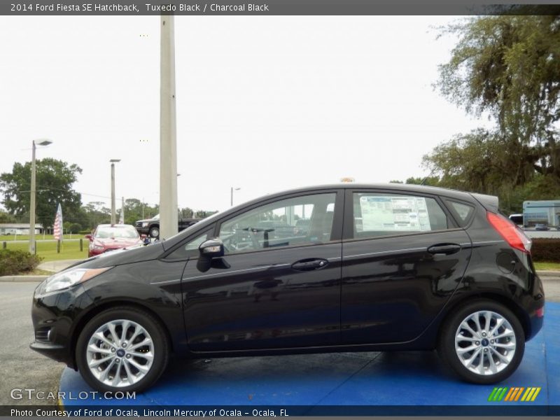 Tuxedo Black / Charcoal Black 2014 Ford Fiesta SE Hatchback