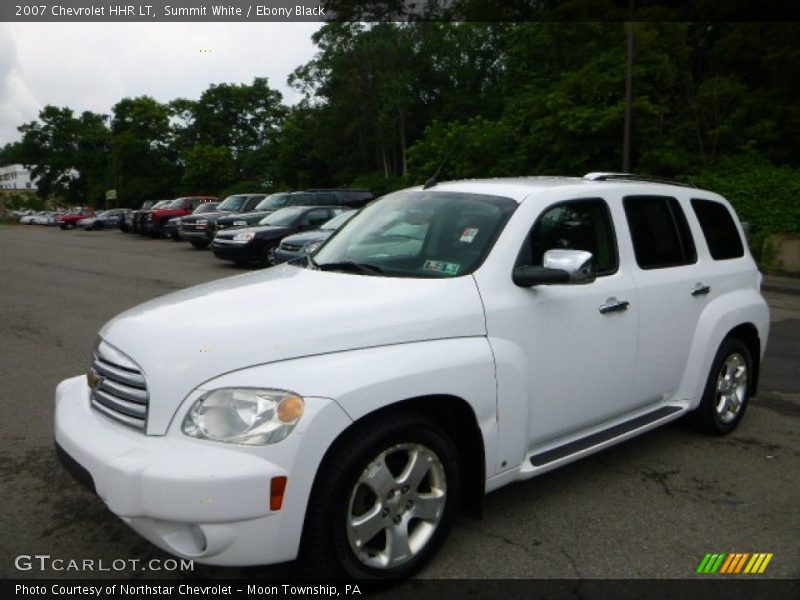 Summit White / Ebony Black 2007 Chevrolet HHR LT