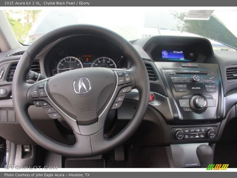 Crystal Black Pearl / Ebony 2015 Acura ILX 2.0L