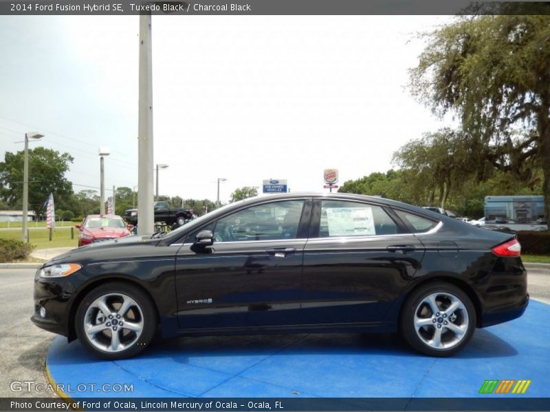 Tuxedo Black / Charcoal Black 2014 Ford Fusion Hybrid SE