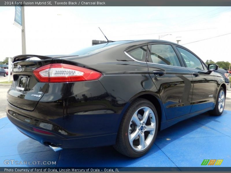 Tuxedo Black / Charcoal Black 2014 Ford Fusion Hybrid SE