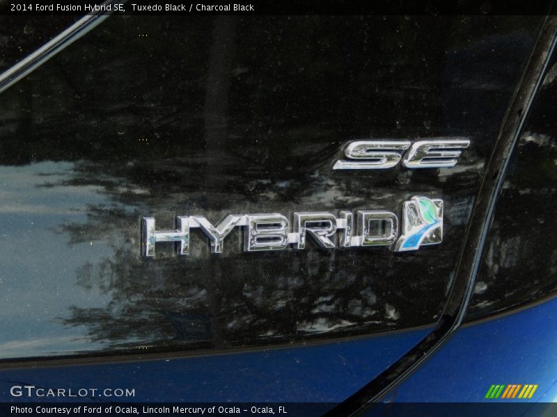 Tuxedo Black / Charcoal Black 2014 Ford Fusion Hybrid SE