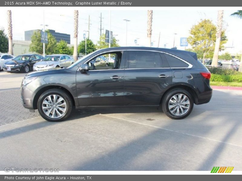 Graphite Luster Metallic / Ebony 2015 Acura MDX SH-AWD Technology