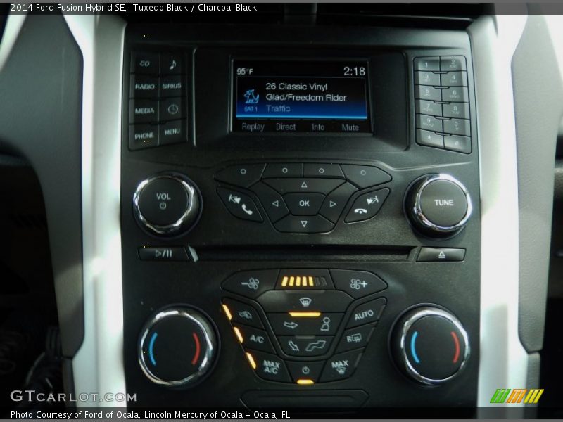 Tuxedo Black / Charcoal Black 2014 Ford Fusion Hybrid SE