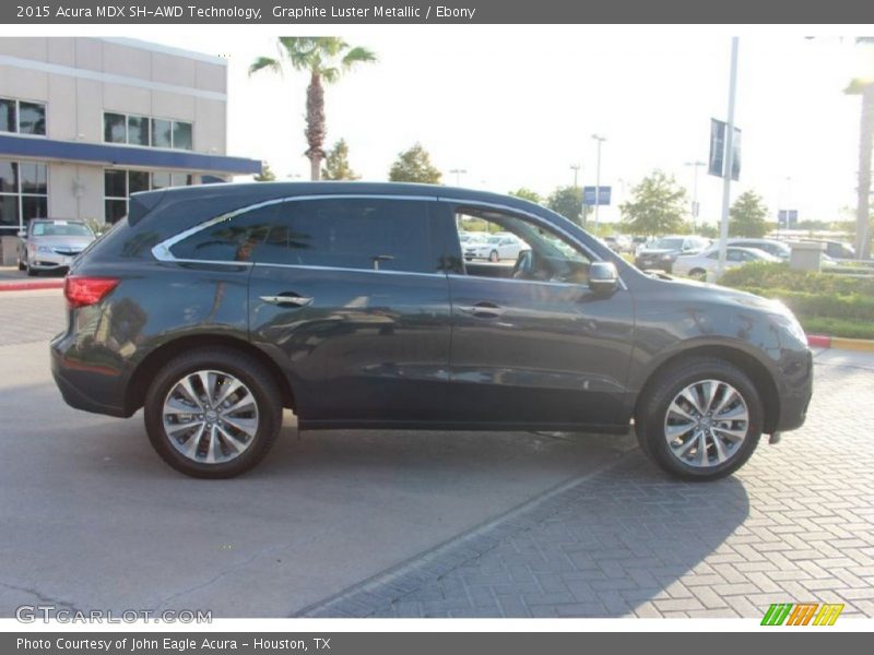 Graphite Luster Metallic / Ebony 2015 Acura MDX SH-AWD Technology