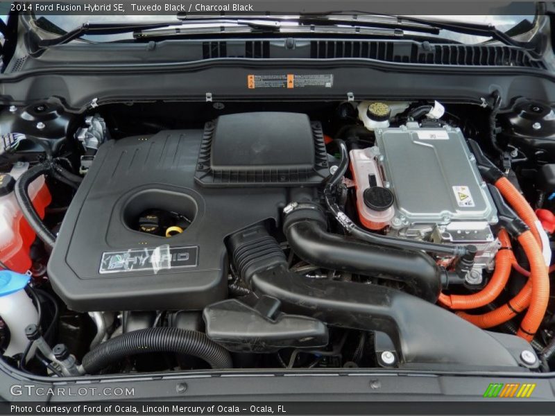Tuxedo Black / Charcoal Black 2014 Ford Fusion Hybrid SE