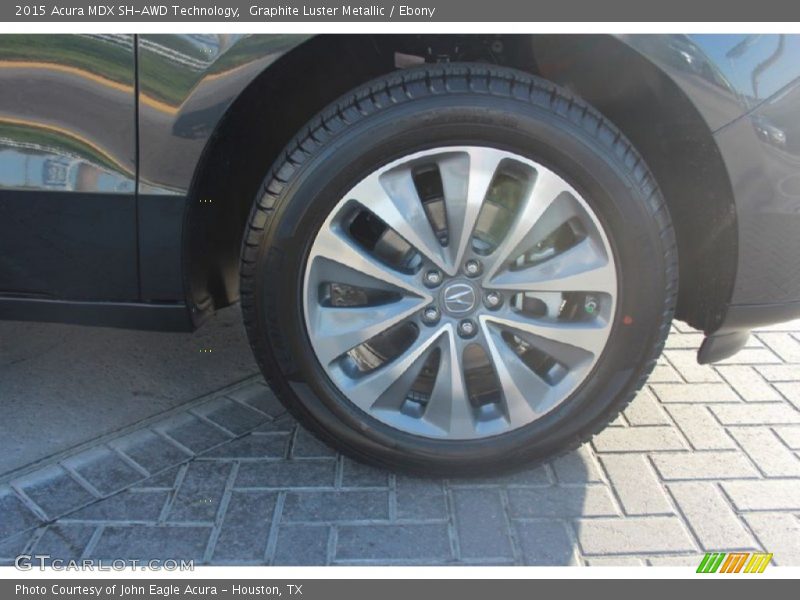 Graphite Luster Metallic / Ebony 2015 Acura MDX SH-AWD Technology