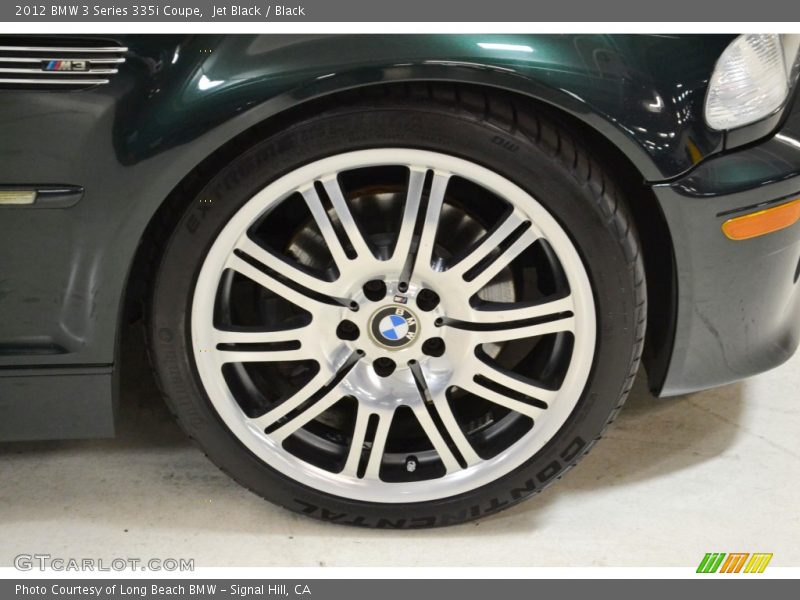 Jet Black / Black 2012 BMW 3 Series 335i Coupe