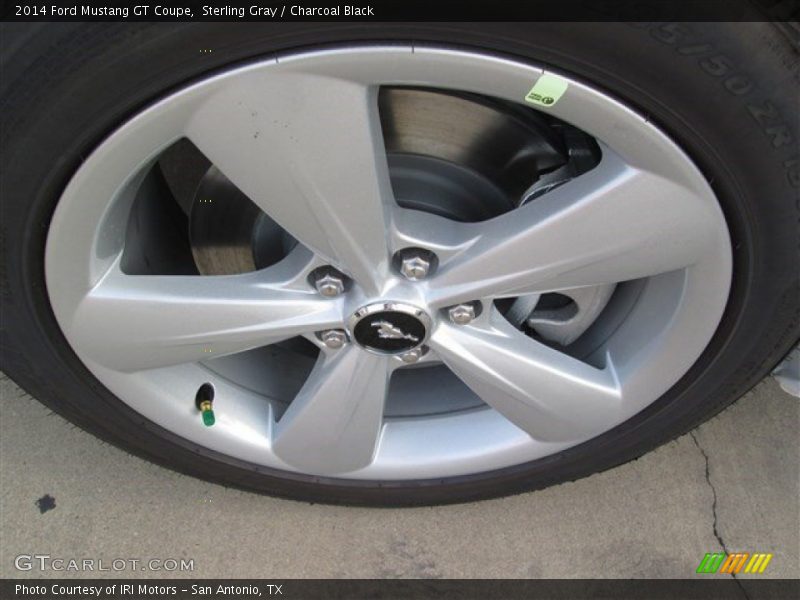 Sterling Gray / Charcoal Black 2014 Ford Mustang GT Coupe