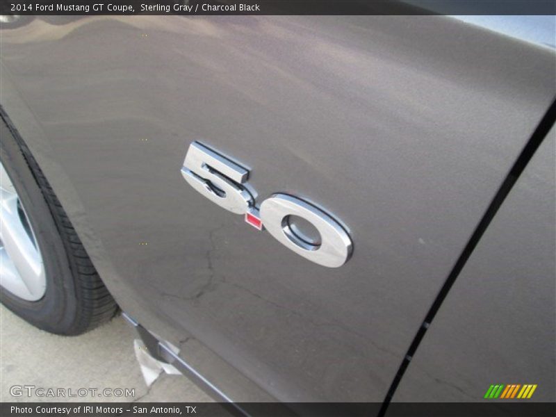 Sterling Gray / Charcoal Black 2014 Ford Mustang GT Coupe