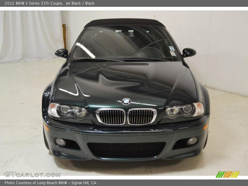 Jet Black / Black 2012 BMW 3 Series 335i Coupe