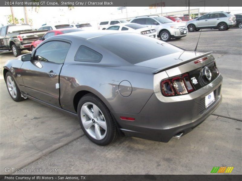 Sterling Gray / Charcoal Black 2014 Ford Mustang GT Coupe