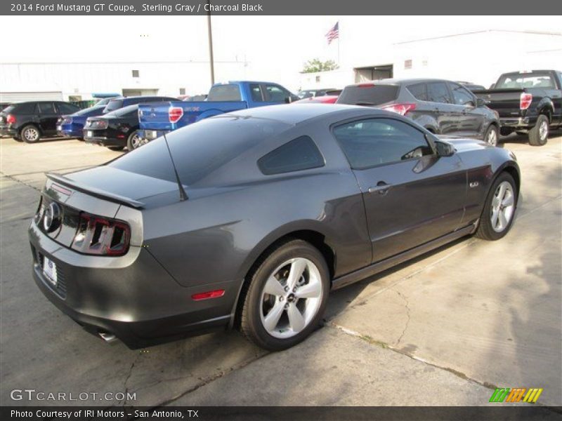 Sterling Gray / Charcoal Black 2014 Ford Mustang GT Coupe