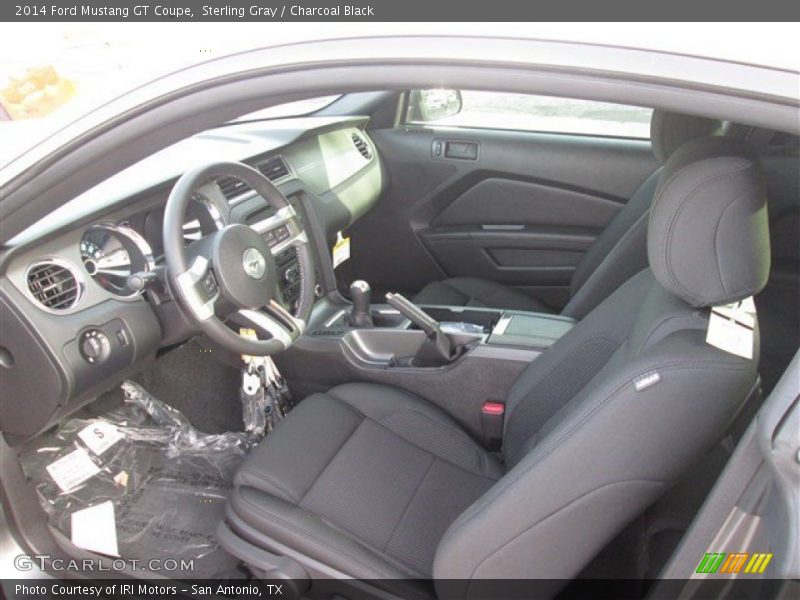Sterling Gray / Charcoal Black 2014 Ford Mustang GT Coupe