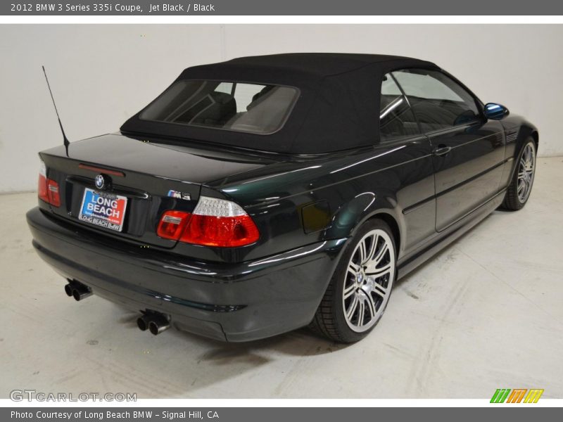 Jet Black / Black 2012 BMW 3 Series 335i Coupe