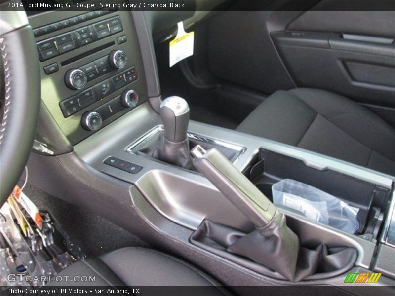 Sterling Gray / Charcoal Black 2014 Ford Mustang GT Coupe