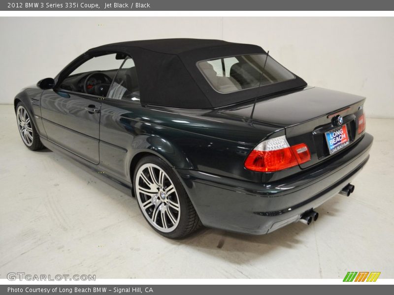 Jet Black / Black 2012 BMW 3 Series 335i Coupe