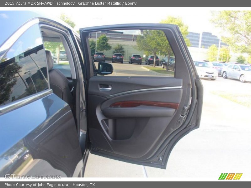 Graphite Luster Metallic / Ebony 2015 Acura MDX SH-AWD Technology