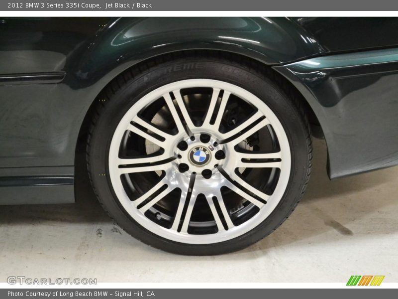 Jet Black / Black 2012 BMW 3 Series 335i Coupe