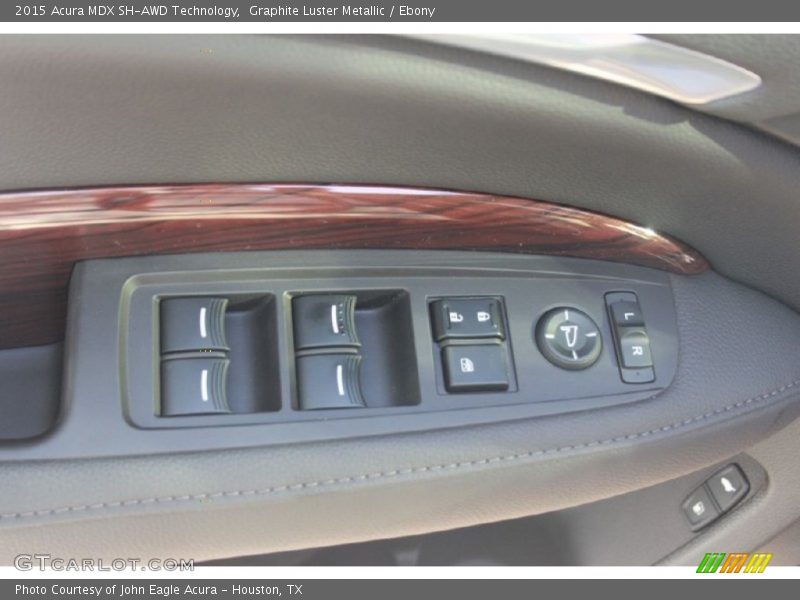 Graphite Luster Metallic / Ebony 2015 Acura MDX SH-AWD Technology