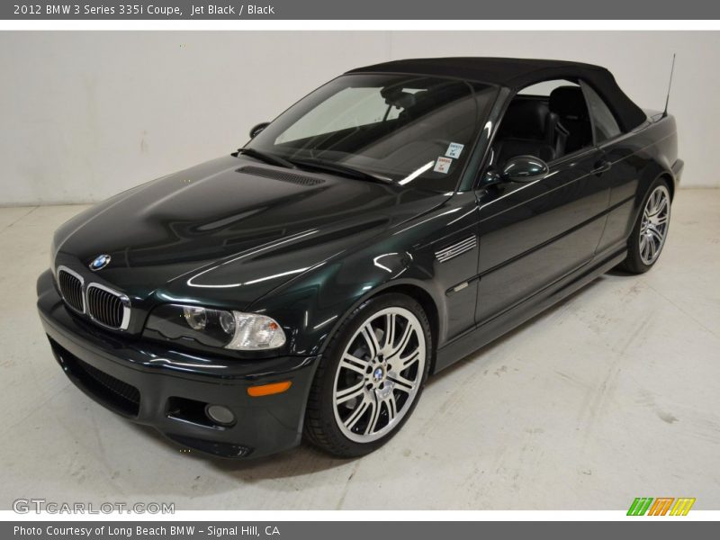 Jet Black / Black 2012 BMW 3 Series 335i Coupe