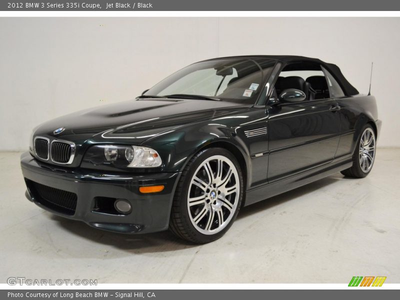 Jet Black / Black 2012 BMW 3 Series 335i Coupe