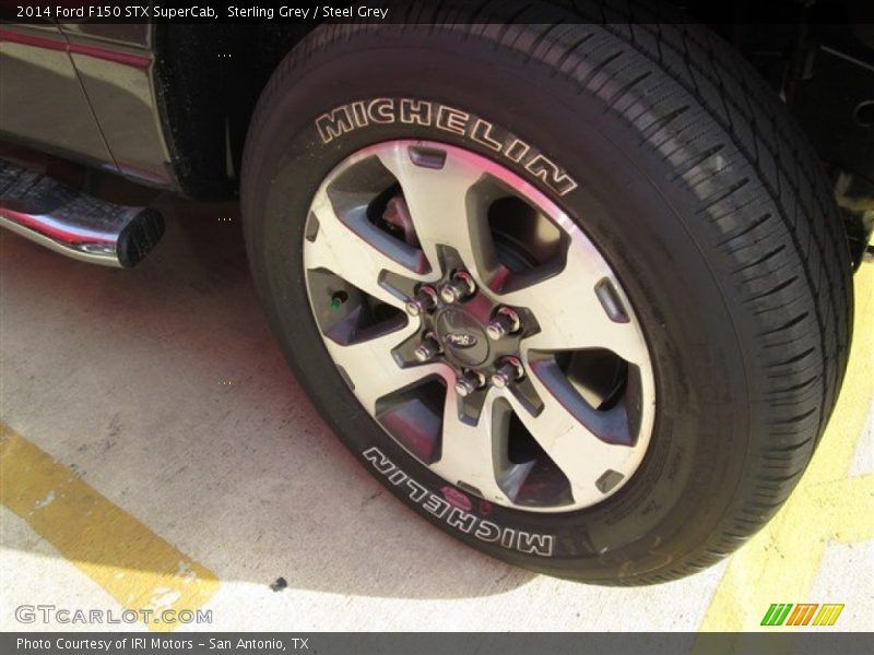 Sterling Grey / Steel Grey 2014 Ford F150 STX SuperCab