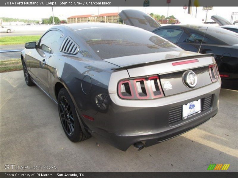 Sterling Gray / Charcoal Black 2014 Ford Mustang V6 Coupe