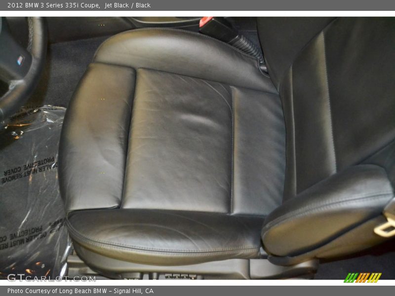 Jet Black / Black 2012 BMW 3 Series 335i Coupe