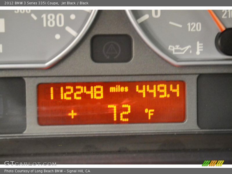 Jet Black / Black 2012 BMW 3 Series 335i Coupe