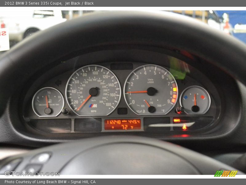 Jet Black / Black 2012 BMW 3 Series 335i Coupe
