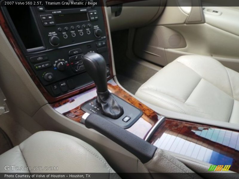 Titanium Gray Metallic / Beige 2007 Volvo S60 2.5T