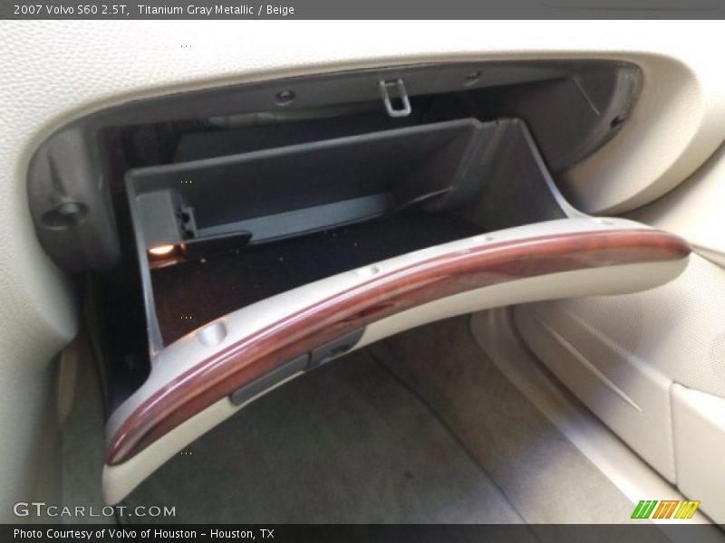 Titanium Gray Metallic / Beige 2007 Volvo S60 2.5T