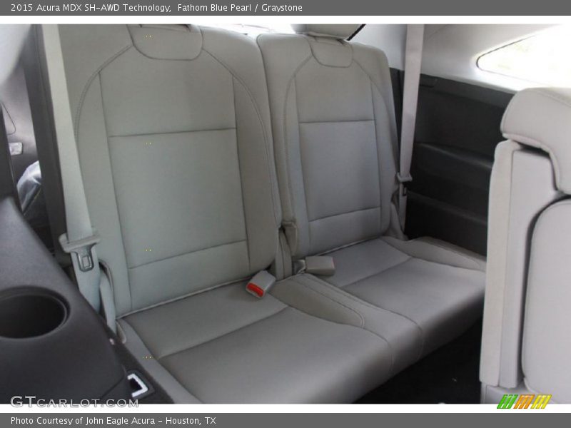 Fathom Blue Pearl / Graystone 2015 Acura MDX SH-AWD Technology