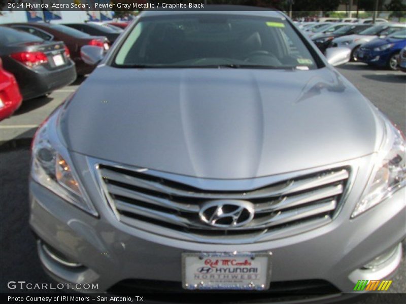 Pewter Gray Metallic / Graphite Black 2014 Hyundai Azera Sedan